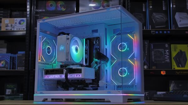 THE NEBULA BUILD (WHITE) | RTX 5060 TI 16GB + RYZEN 5 7500F